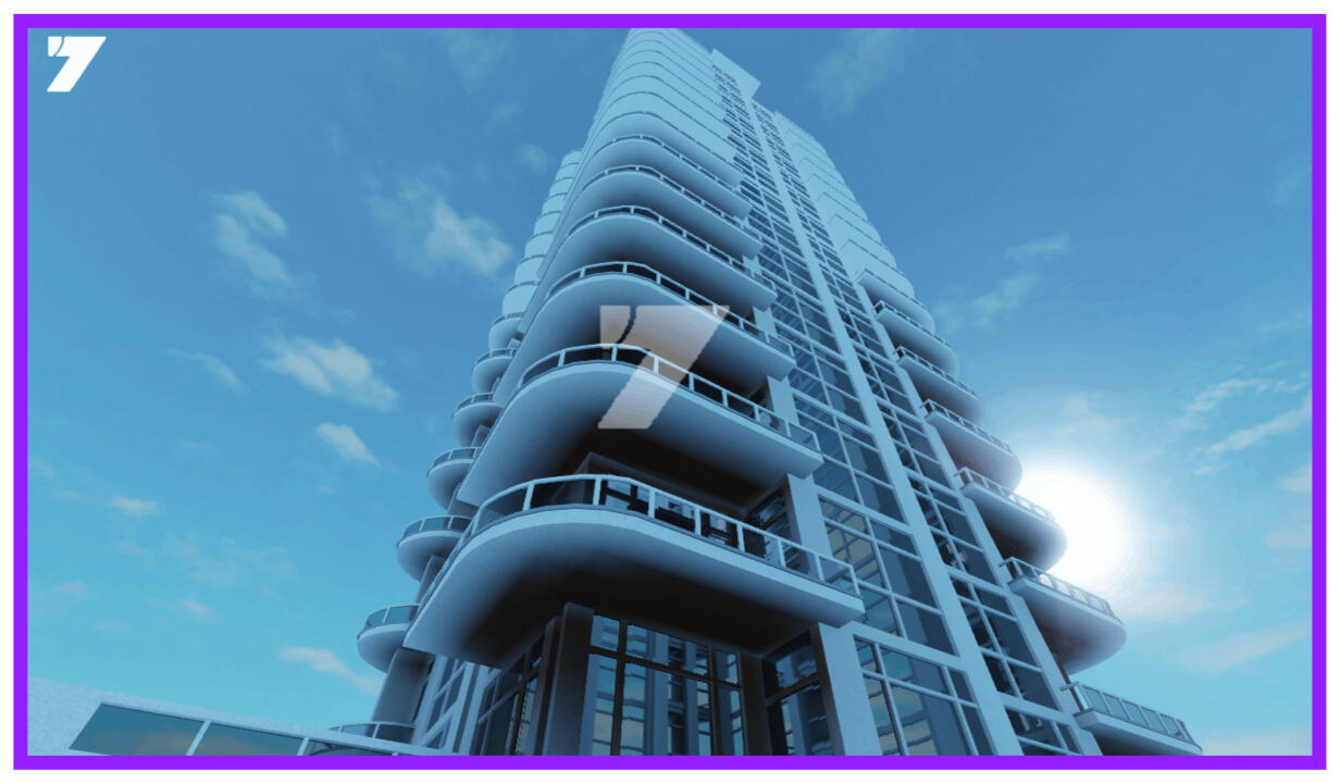 Detailed Highrise Building