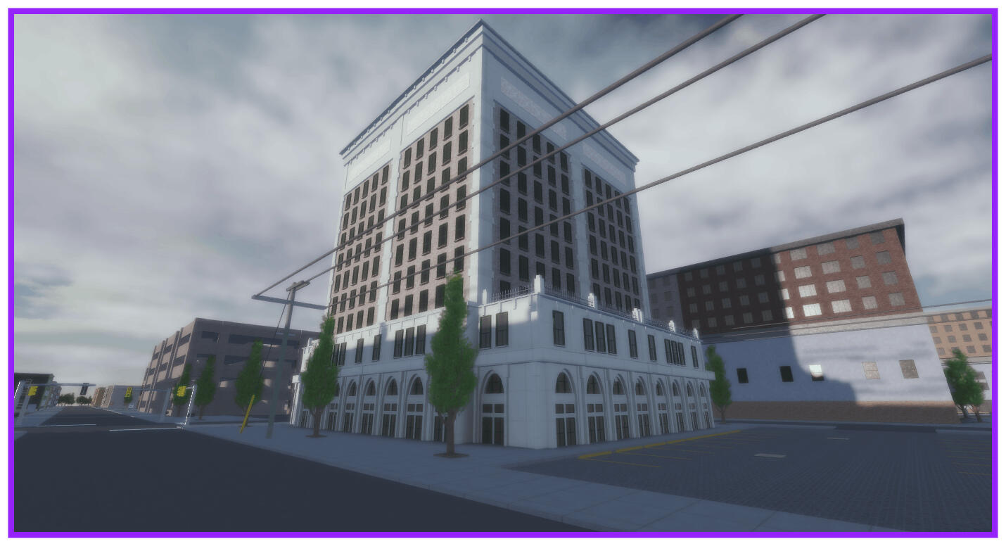 Detailed Highrise Building